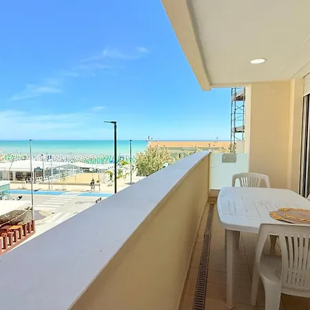 Se174 - Senigallia, Luminoso Bilocale Fronte Mare Appartement Senigallia